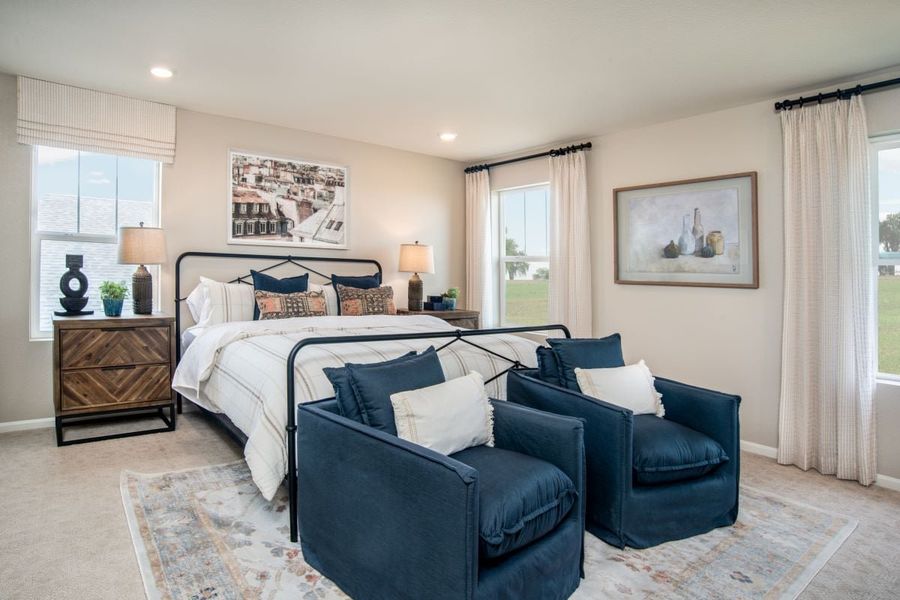 Representative furnished interior of a home built from the 2651 Modeled by KB Home in Windsong, Thornton (Image 7).
