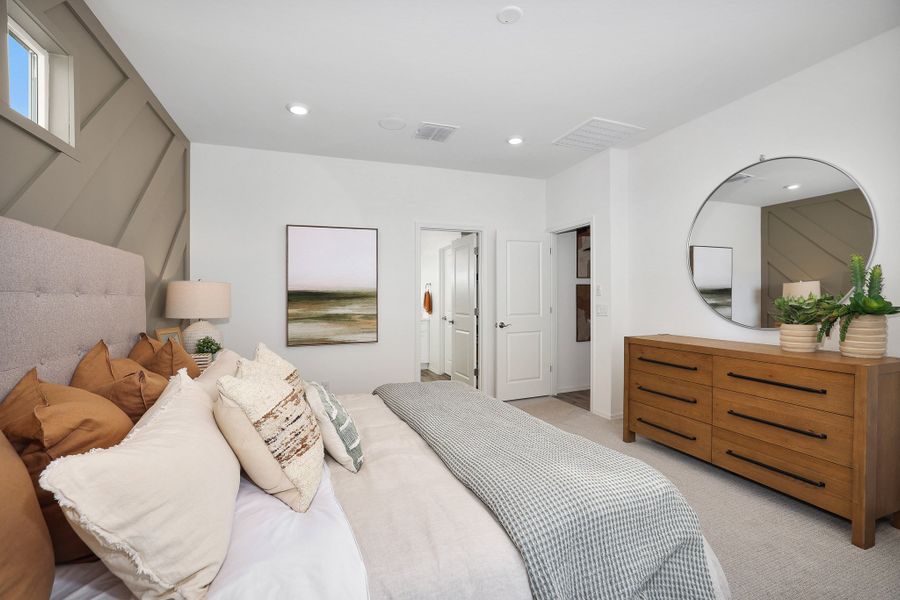 Furnished interior view inside a new home in North Copper Canyon, Surprise (Image 22).
