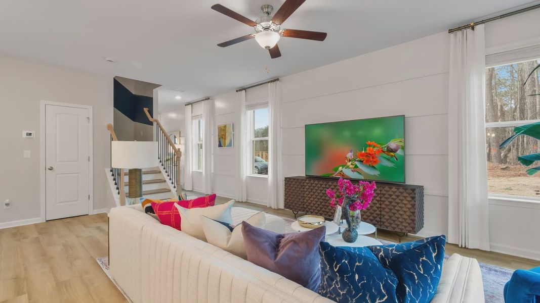Furnished interior view inside a new home in Diamante, Stockbridge (Image 16).
