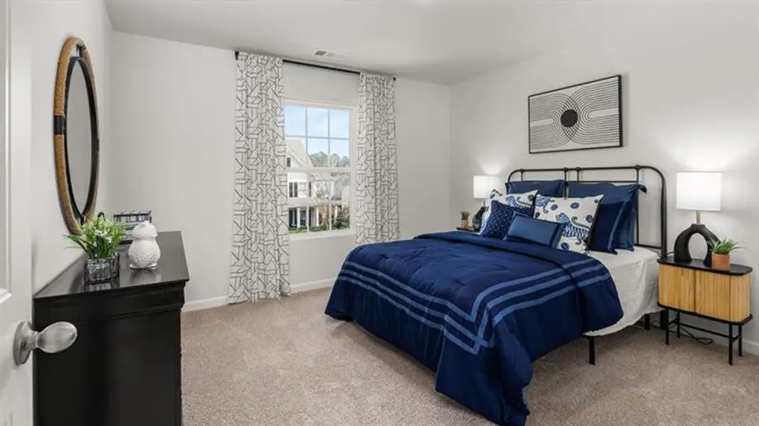 Furnished interior view inside a new home in Lost Creek, Dallas (Image 28).