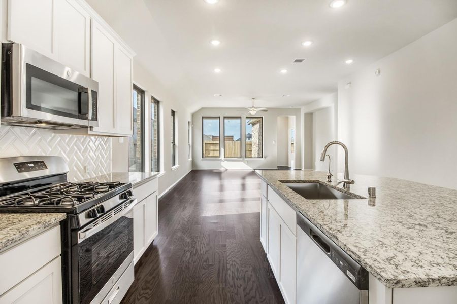 Furnished interior view inside a new home in Two Step Farm, Montgomery (Image 5).
