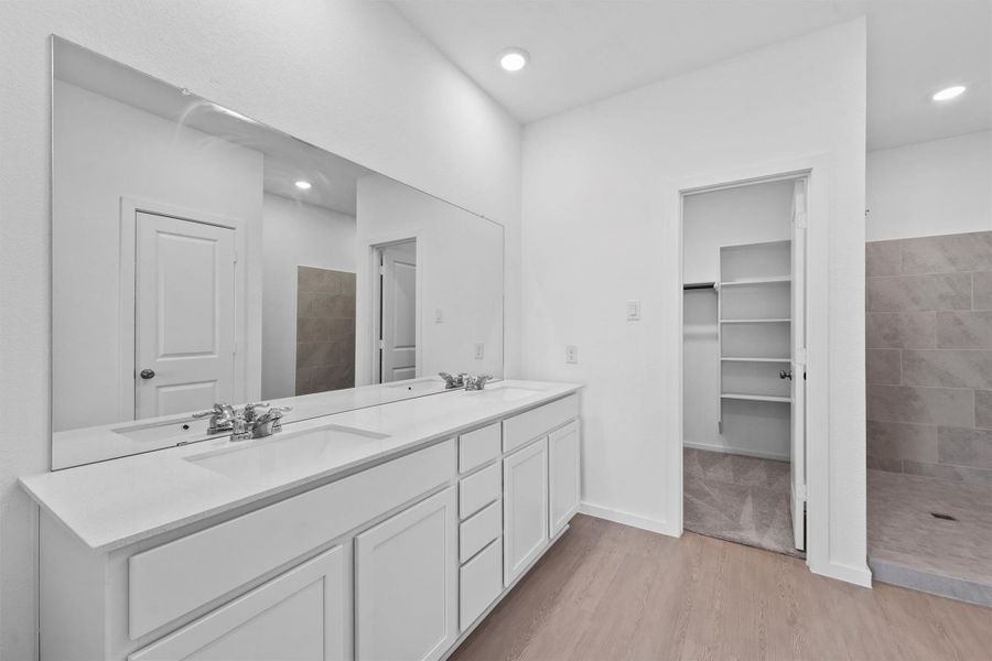 Furnished interior view inside a new home in Emberly: Watermill Collection, Beasley (Image 5).