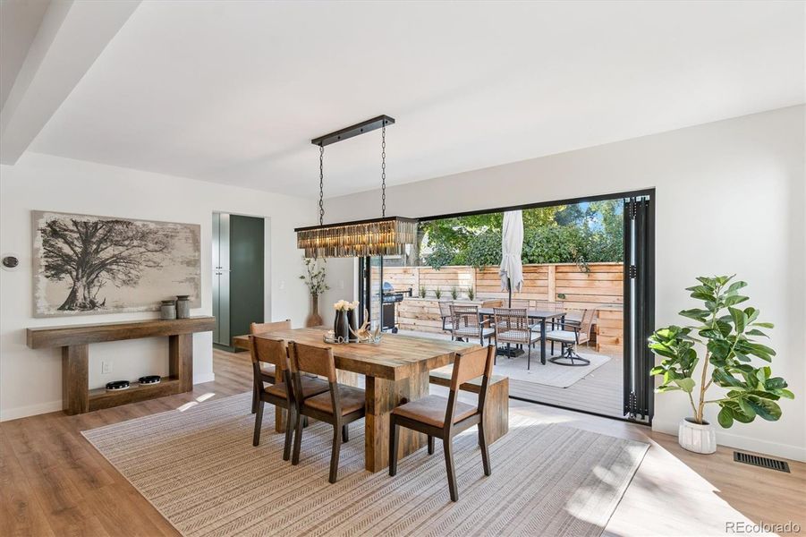 Furnished interior view inside a new home in , Denver (Image 18). Furnished interior view inside a new home in , Denver (Image 18).