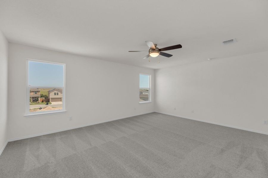 Spacious, unfurnished interior of a new home in Sonterra - Cool Water, Jarrell (Image 21). Spacious, unfurnished interior of a new home in Sonterra - Cool Water, Jarrell (Image 21).