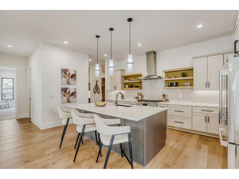 Furnished interior view inside a new home in , Loveland (Image 18).