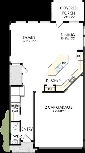 2D floor plan layout of this home in Easton Park – Nelson Village - Haven Series, Austin, TX (Image 2). 2D floor plan layout of this home in Easton Park – Nelson Village - Haven Series, Austin, TX (Image 2).