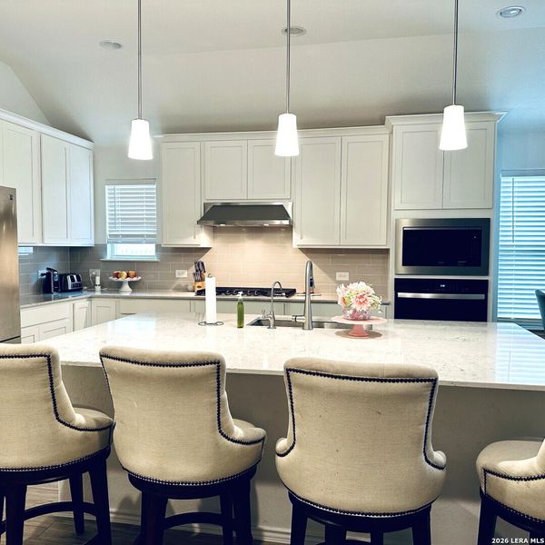Furnished interior view inside a new home in Corley Farms, Boerne (Image 3). Furnished interior view inside a new home in Corley Farms, Boerne (Image 3).