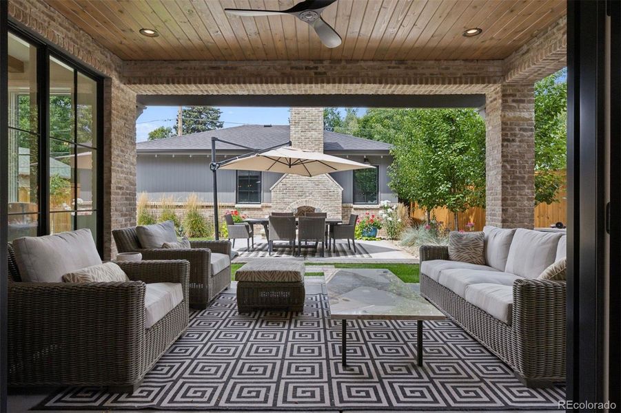 Furnished interior view inside a new home in , Denver (Image 23).