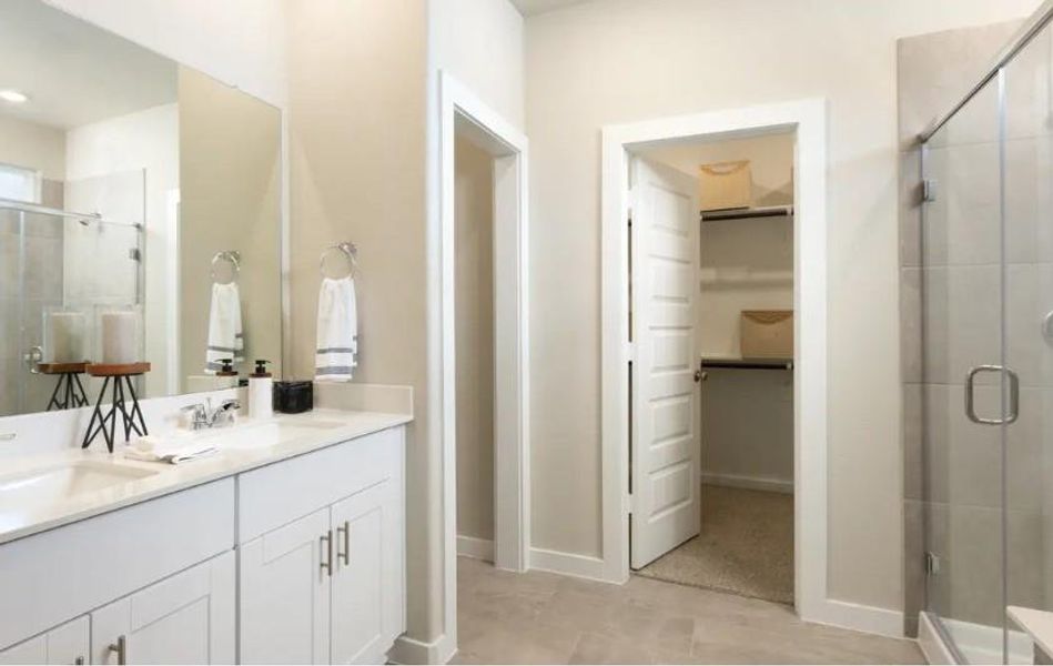 Photo is not of the actual home, but is an inspirational photo of builder’s model home and may depict options, furnishings, and/or decorator features that are not included