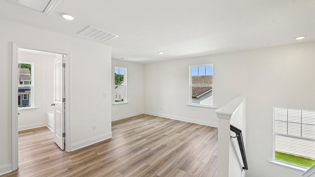 Furnished interior view inside a new home in The Farm at Neill's Creek, Lillington (Image 16).