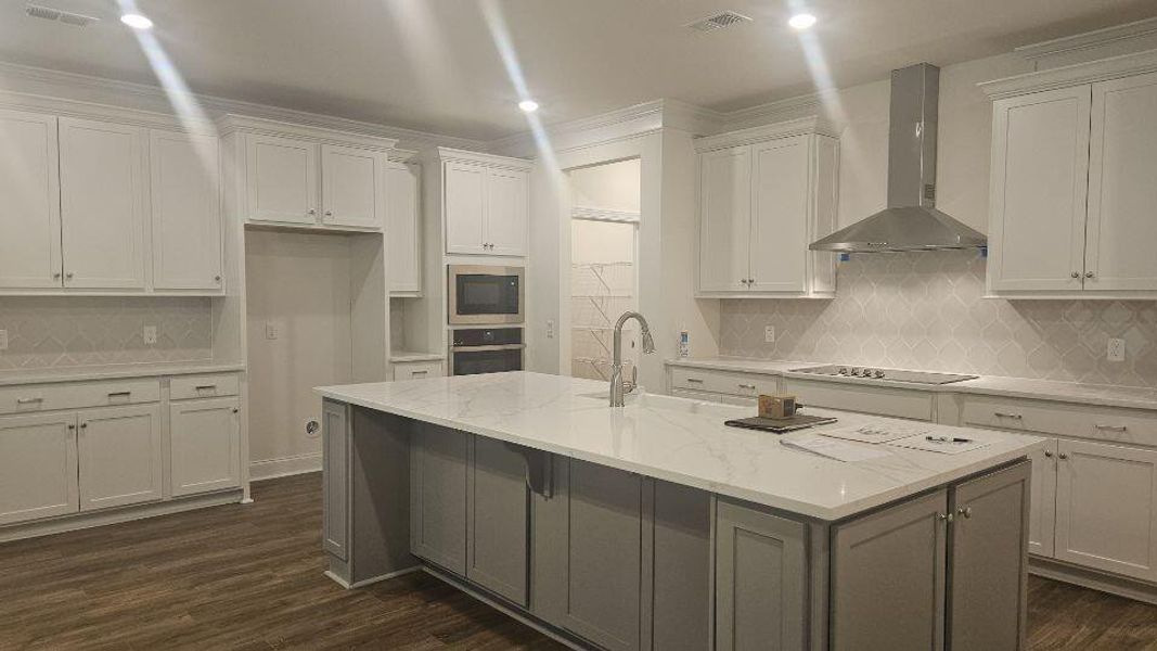 Furnished interior view inside a new home in The Enclave at French Quarter Creek, Huger (Image 3). Furnished interior view inside a new home in The Enclave at French Quarter Creek, Huger (Image 3).