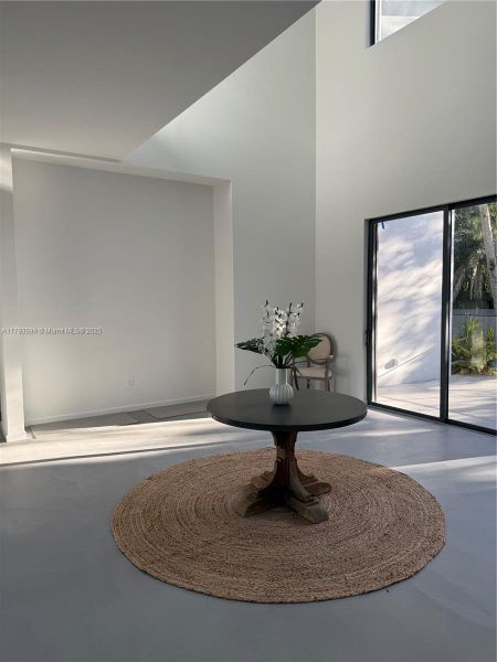 Furnished interior view inside a new home in , Miami (Image 11).