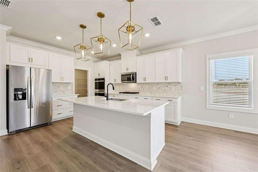 Furnished interior view inside a new home in River Pointe, Monroe (Image 21).