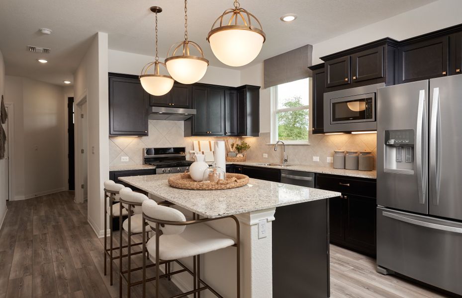 Spacious Kitchen Island