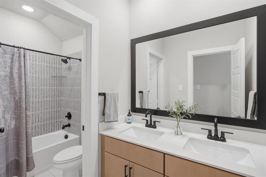 Furnished interior view inside a new home in , Argyle (Image 18).