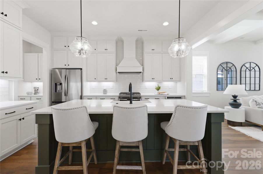 Furnished interior view inside a new home in , Fort Mill (Image 6).