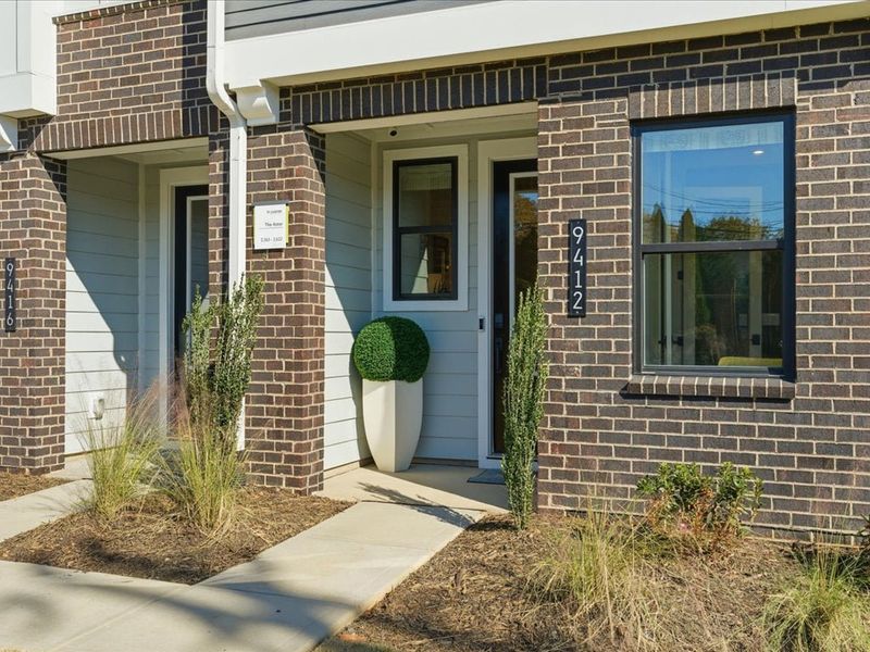 Representative exterior details of a home built from the Aster by Tri Pointe Homes in Ross Farms, Charlotte (Image 3).