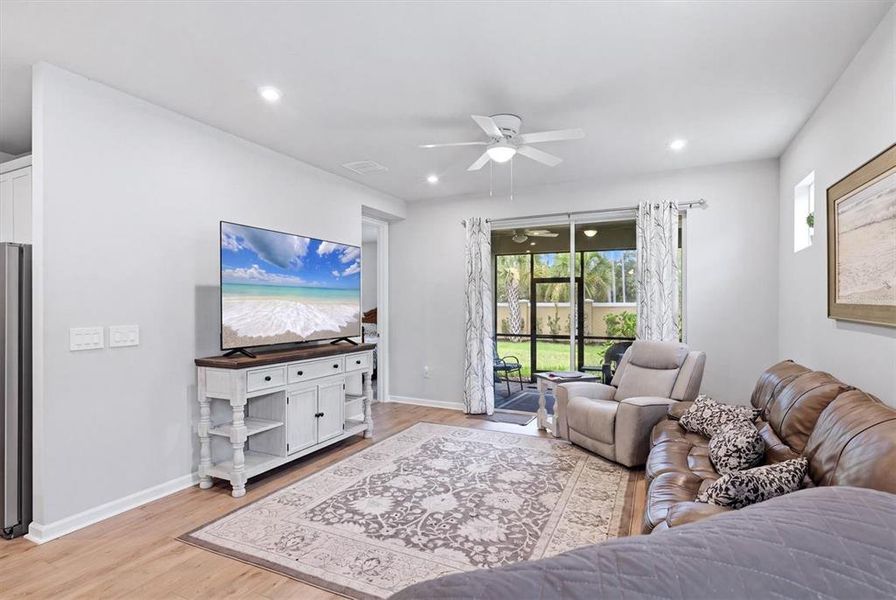 Furnished interior view inside a new home in Wellen Park, Venice (Image 18).