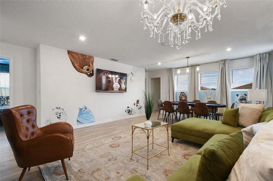 Furnished interior view inside a new home in , Kissimmee (Image 57).