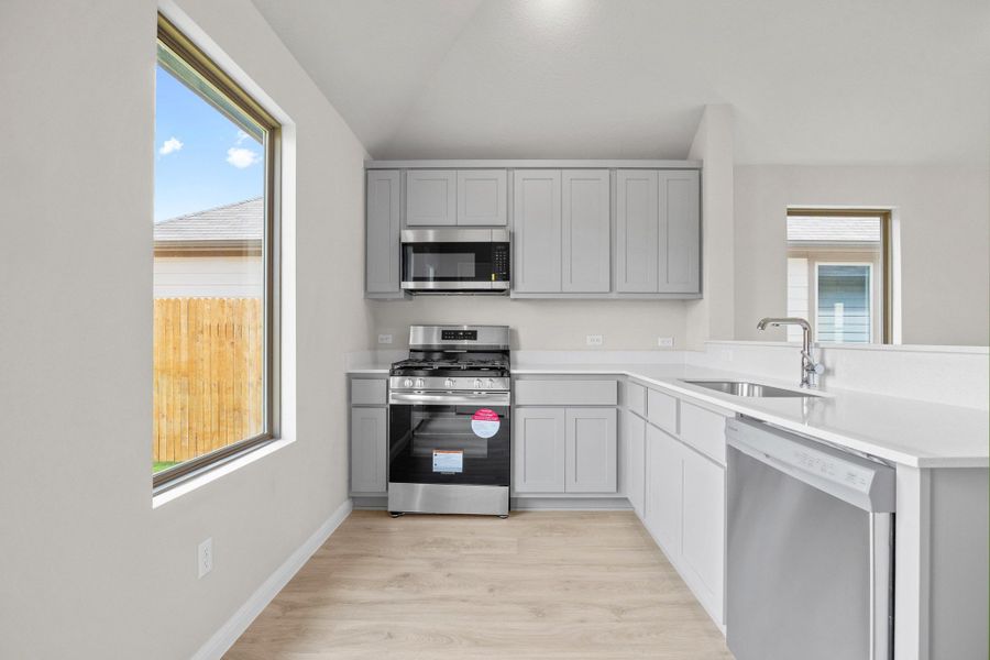 Furnished interior view inside a new home in Trinity Ranch, Elgin (Image 6).