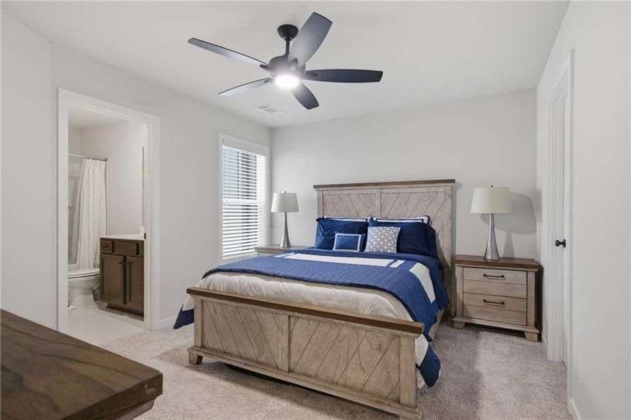 Furnished interior view inside a new home in , Gainesville (Image 31).