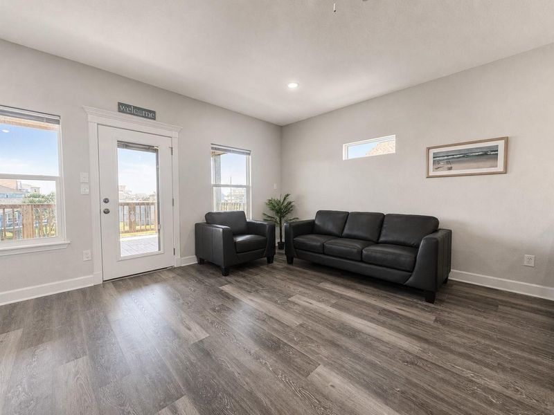 Open Layout with Natural Light filling the Room