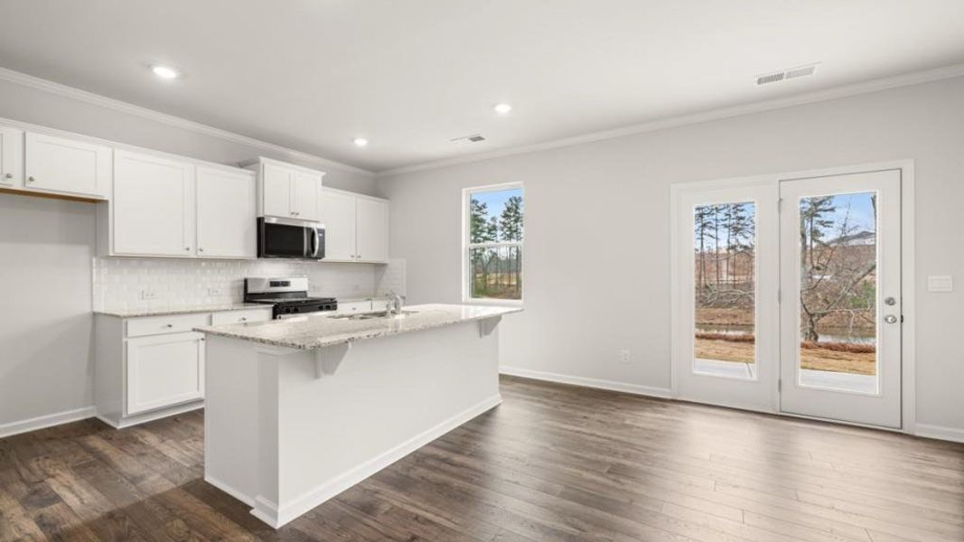 Furnished interior view inside a new home in Thompson Ridge, Dallas (Image 5).
