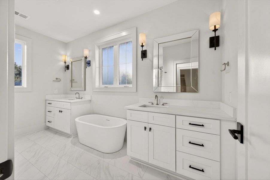 Furnished interior view inside a new home in , Mount Pleasant (Image 8).