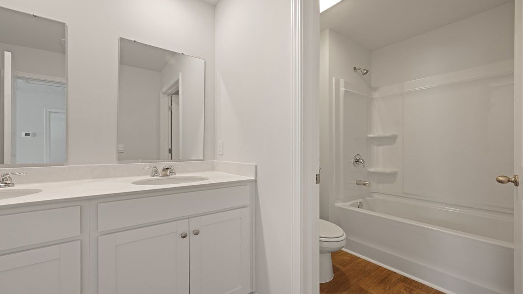 Furnished interior view inside a new home in Hunter's Branch, Hopkins (Image 25).