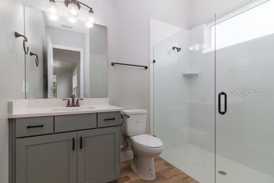 Furnished interior view inside a new home in , Leesburg (Image 9).