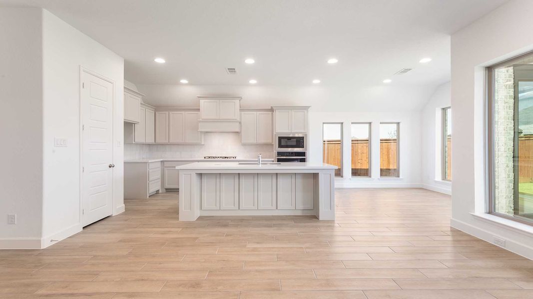 Representative furnished interior of a home built from the 2187W by Perry Homes in Veramendi, New Braunfels (Image 8).