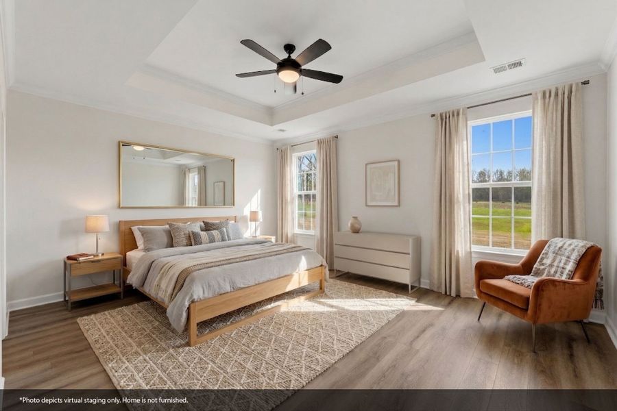Furnished interior view inside a new home in Bens Crossing, Woodruff (Image 13).
