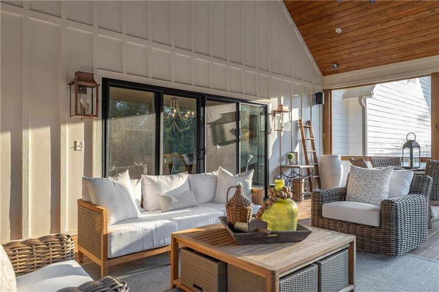 Furnished interior view inside a new home in , Canton (Image 23).