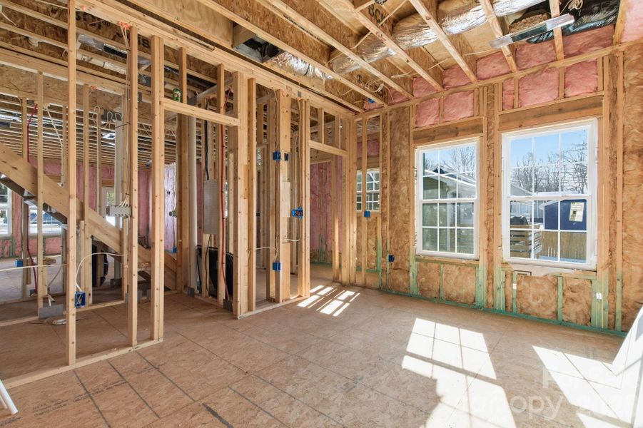 In-progress construction of a new home in , Statesville, NC (Image 20).