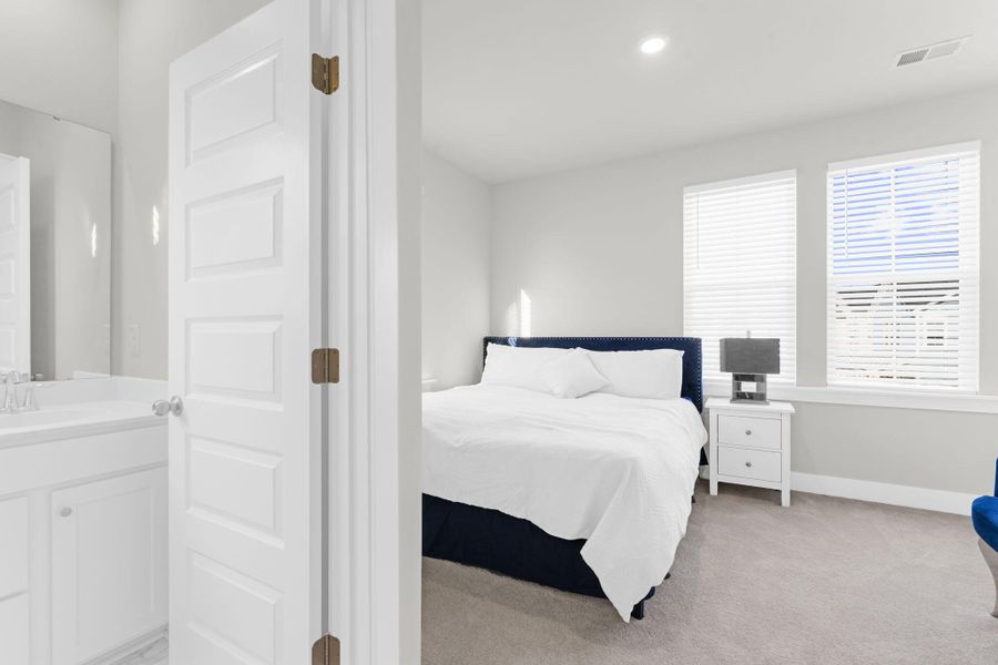Furnished interior view inside a new home in Carnes Crossroads, Summerville (Image 34).