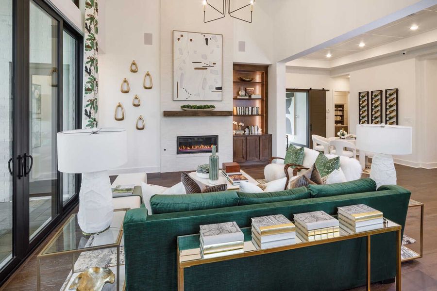 Representative Family Room - some options shown Representative Family Room - some options shown