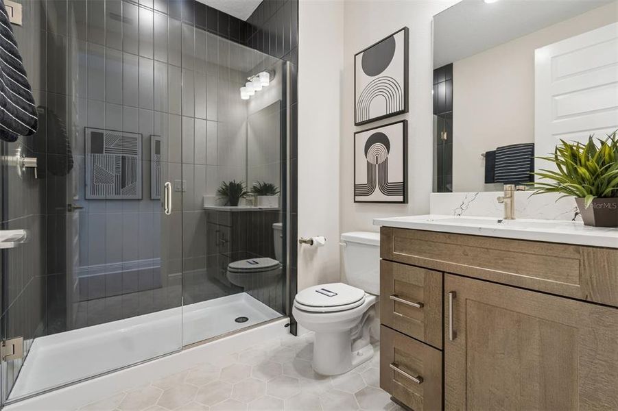 Furnished interior view inside a new home in Grand Park, Sarasota (Image 23).