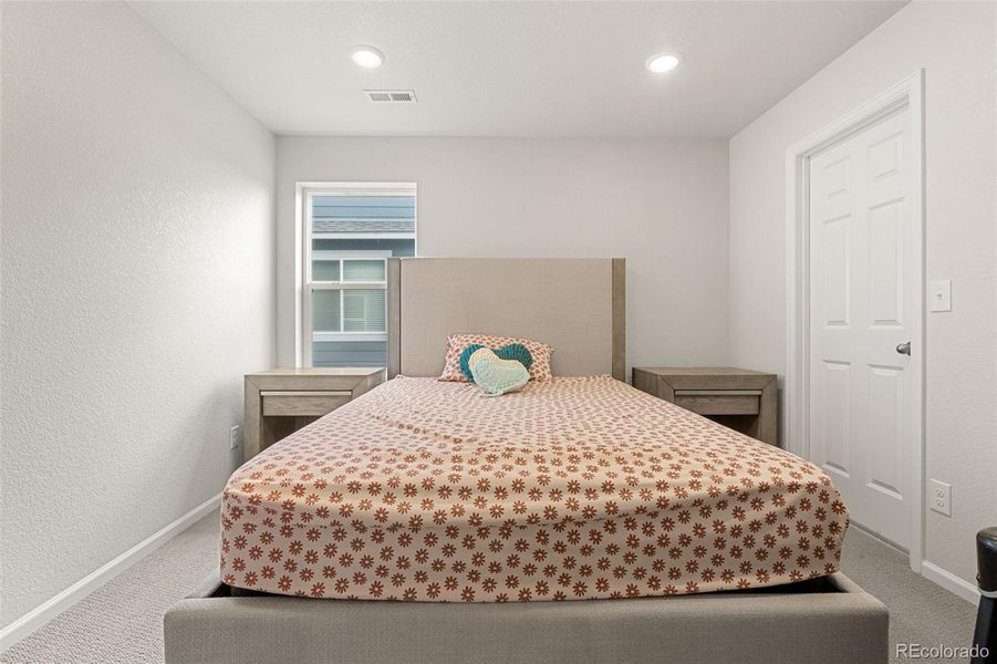 Furnished interior view inside a new home in Buffalo Highlands: The Canyon Collection, Commerce City (Image 21).