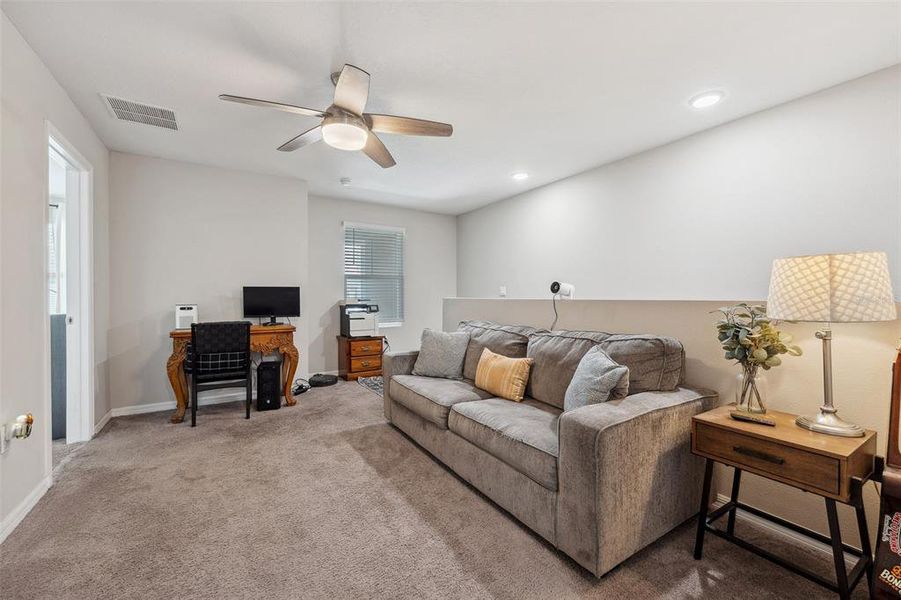 Loft upstairs