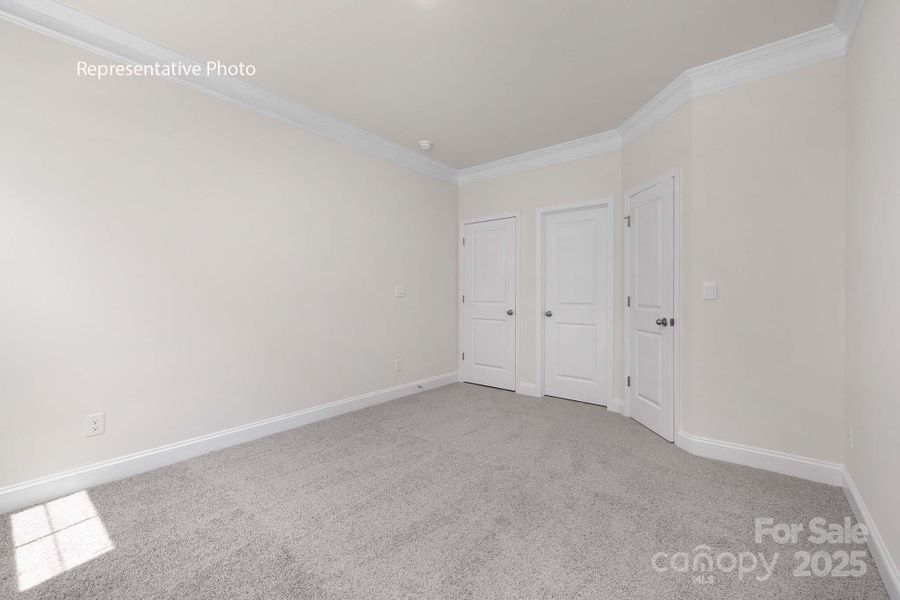 Spacious, unfurnished interior of a new home in Sanctuary at Southgate, Indian Trail (Image 31).