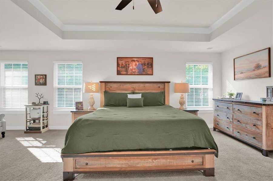 Furnished interior view inside a new home in , Fayetteville (Image 56).