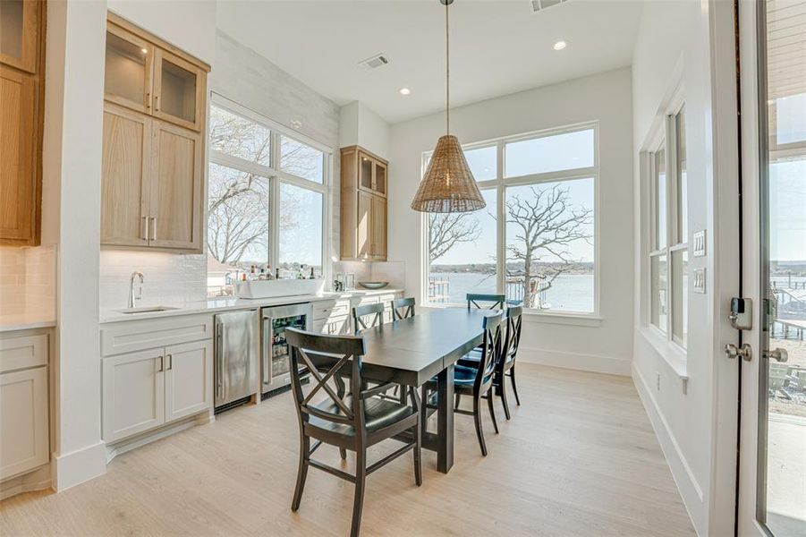 Furnished interior view inside a new home in , Eustace (Image 15).
