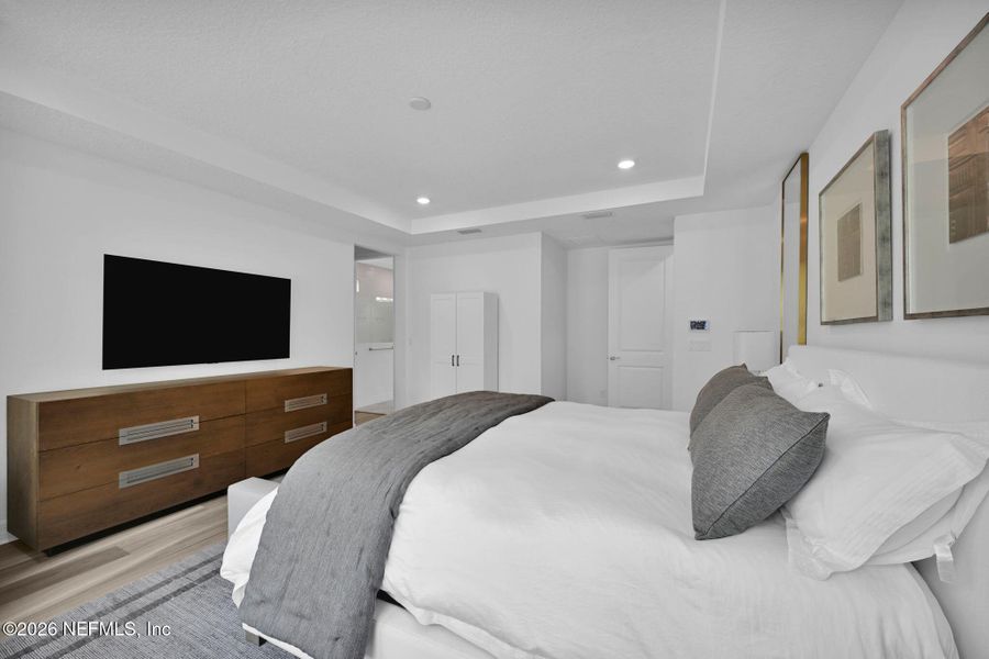 Furnished interior view inside a new home in , Jacksonville (Image 42).