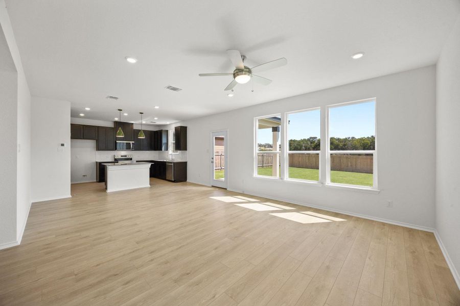 Spacious, unfurnished interior of a new home in Retreat at San Gabriel, Georgetown (Image 24). Spacious, unfurnished interior of a new home in Retreat at San Gabriel, Georgetown (Image 24).