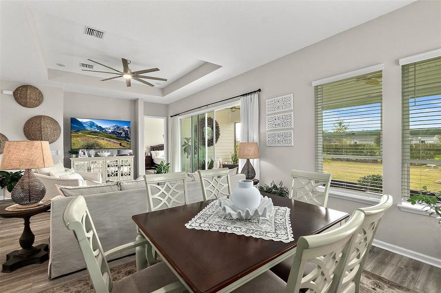 Furnished interior view inside a new home in Reverie at Palm Coast, Palm Coast (Image 8).