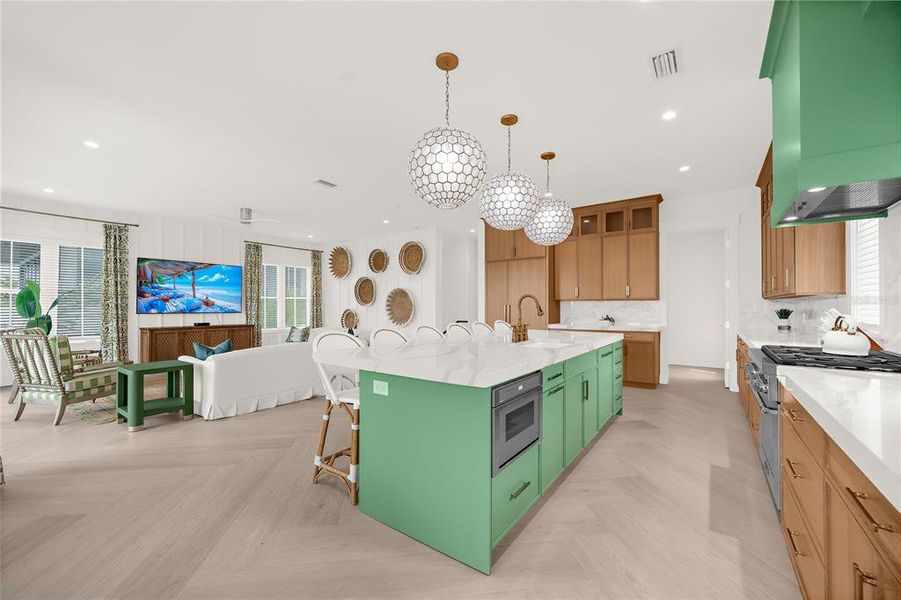 Furnished interior view inside a new home in , Sarasota (Image 7).