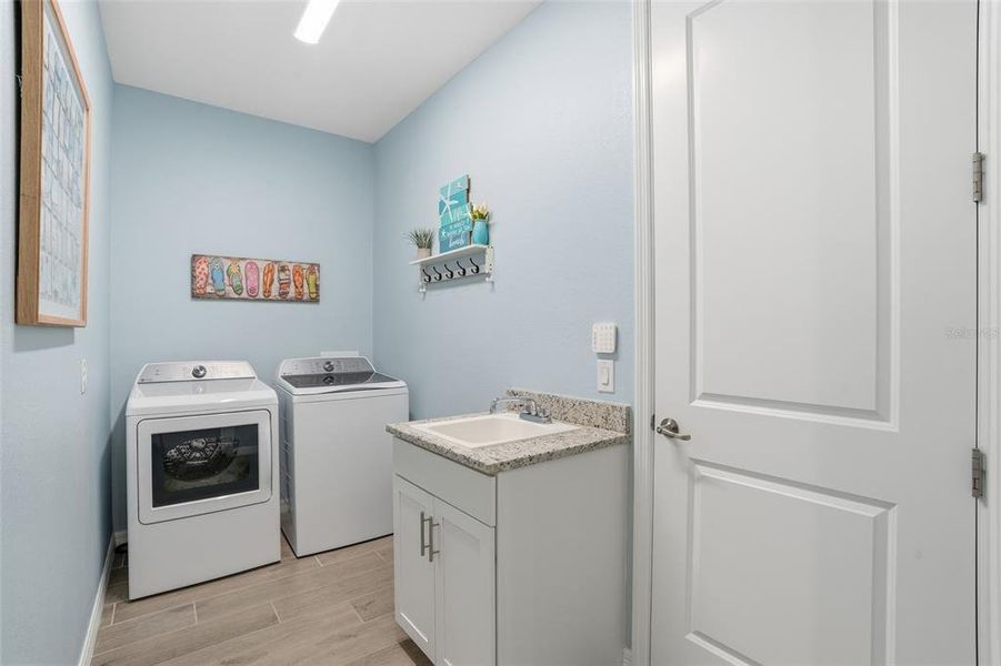 Furnished interior view inside a new home in , Punta Gorda (Image 28).