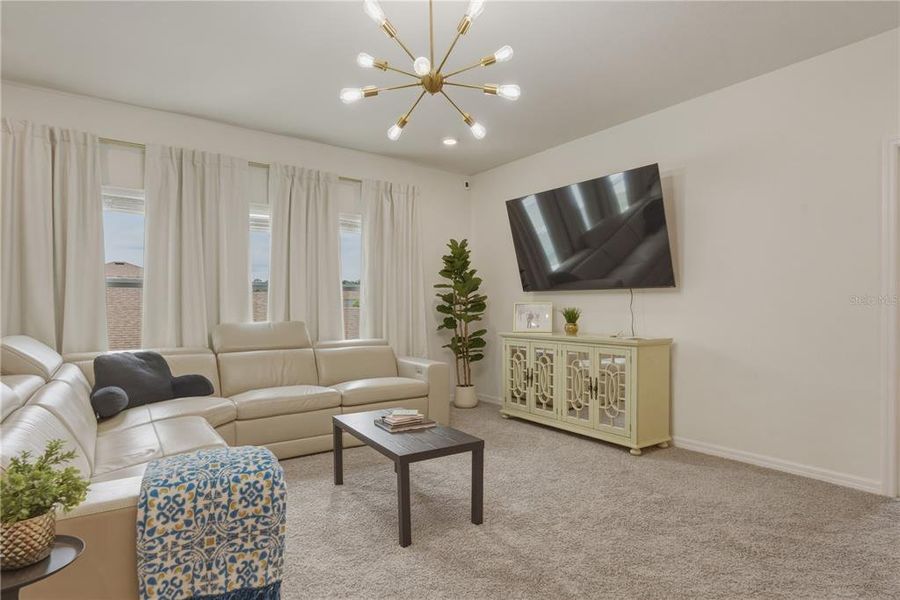 Furnished interior view inside a new home in Briarwood, Alachua (Image 23).