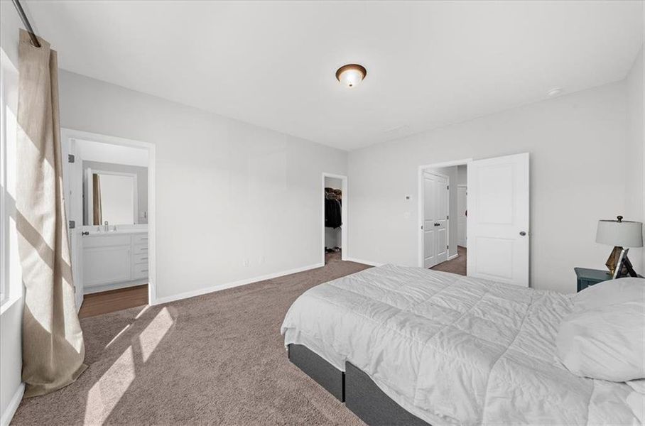 Furnished interior view inside a new home in , Acworth (Image 11).