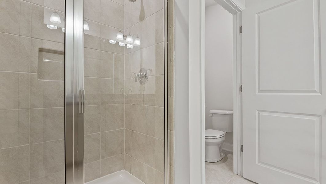Furnished interior view inside a new home in Pleasant Grove, Weaverville (Image 6).